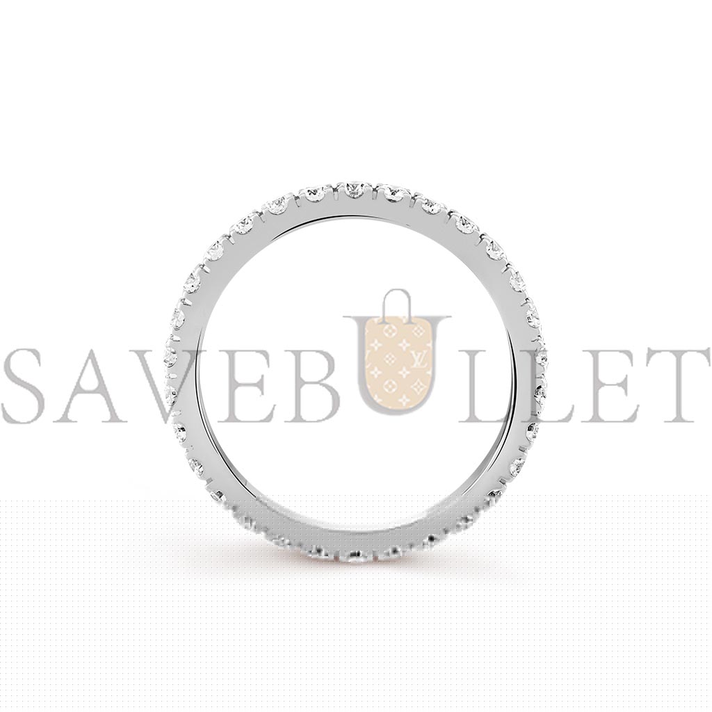 V*N CL*F arpels fÉlicitÉ wedding band, 2.1 mm - white gold, diamond  vcarp7rg00